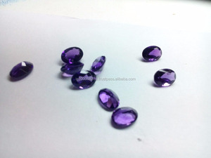 Amatista Africana natural 5*7mm facetado forma ovalada corte piedra suelta - Product Image 5