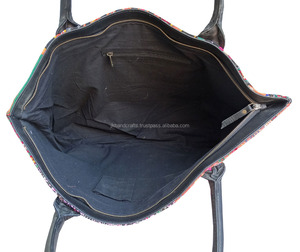 Venta al por mayor Vintage Banjara bolso de mano grande bordado a mano Patchwork Gypsy Bag - Product Image 3