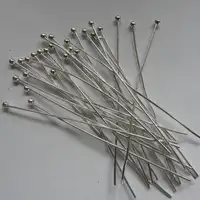 Stainless Steel Flat Head Pins 20 30 40 50 60 70mm Headpins
