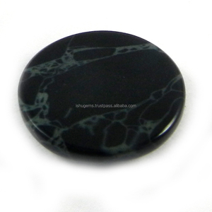 Vivianite หินโมราธรรมชาติ2.40,หินอัญมณีทรงกลมขนาด19มม. สำหรับเครื่องประดับ IG0854 - Product Image 2