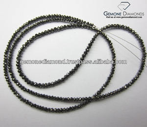 ธรรมชาติหลวมหยาบเจียระไนสีดำเพชรลูกปัดสร้อยข้อมือจากอินเดีย,ขนาดเล็กลูกปัดสร้อยข้อมือเพชรผู้ผลิต - Product Image 4