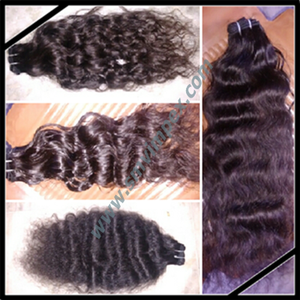 Extensiones de cabello humano indio de alta calidad Onda natural sin procesar Onda profunda suelta Estilos de tejido de rizo italiano - Product Image 3