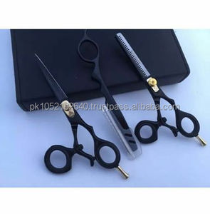 Tijeras profesionales para adelgazar el cabello de barbería, borde de acero inoxidable, corte de calidad, maquinillas de afeitar, punta de hoja afilada - Product Image 5