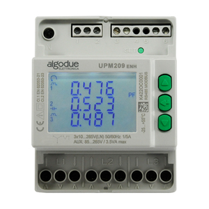 三相ネットワークアナライザーModbusUPM209 Algodue Made in Italyパワーメーター - Product Image 2