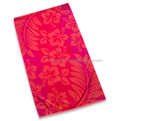 ผ้าขนหนูชายหาดพิมพ์ลายนุ่มผ้าหนาผ้าขนหนูกอล์ฟชายหาดสำหรับใช้ในชายหาดซัพพลายเออร์ในอินเดีย - Product Image 1