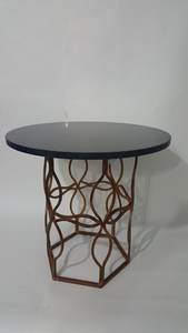 Tabouret en fer spirale - Product Image 2