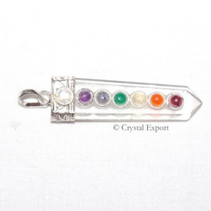 จี้หินจักระ : ผู้จัดจำหน่ายจี้ 7 จักระ จากคริสตัลเอ็กซ์พอร์ต - Product Image 1