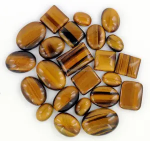 Natuurlijke Tiger Eye Cut Stone Gemengde Vorm Cut Edelstenen Edelsteen