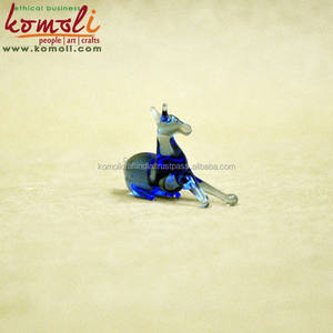 Figurines d'animaux en verre soufflé, 3d, cerf miniature, en verre personnalisé - Product Image 4