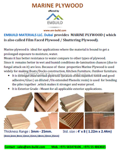 متوسط الكثافة (<span class=keywords><strong>MDF</strong></span>) ، بحري - Product Image 1