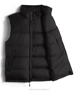 Veste d'hiver à la mode sans manches doudoune pour filles et garçons vestes d'hiver à stylo de haute qualité - Product Image 2