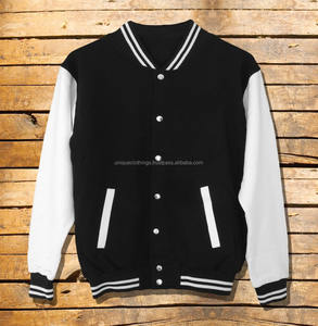 Blouson de Baseball pour hommes, en coton personnalisé, disponible dans différentes couleurs - Product Image 1