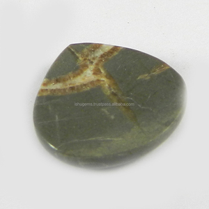 18X18มม. หัวใจสวย Cabochon 2.50 Gms พลอยหลวม18มม. ธรรมชาติแจสเปอร์ - Product Image 1