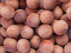 laoshan sandalwood bead/unpolished beads/ sandalwood beads - Product Image 2