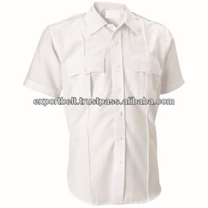 Uniformes y Equipo de Seguridad OEM al por Mayor, Camisa de Guardia de Seguridad de Manga Corta 100% Poliéster Premium - Product Image 4