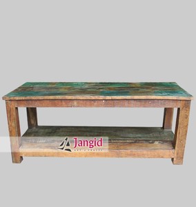 ชนบทวินเทจยึดเฟอร์นิเจอร์ไม้อินเดีย - Product Image 3