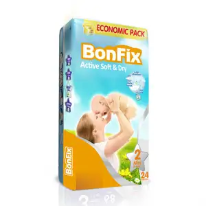 Bonfix Baby Diapers 3-6kg High quality Textile