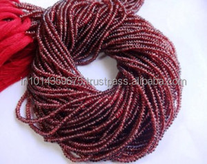 Cuentas de Piedra de Granate Rojo Natural al por Mayor para la Fabricación de Joyas - Product Image 5