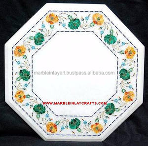Encimeras de mesa con incrustaciones de mármol octogonal, encimera de mesa con incrustaciones de mármol - Product Image 1