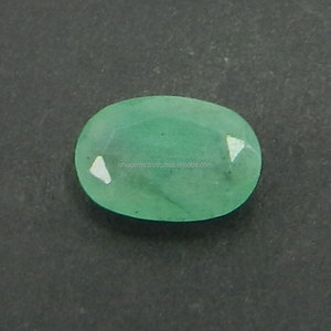 6X4มิลลิเมตรรูปไข่ตัดหลวมอัญมณีธรรมชาติสำหรับเครื่องประดับ0.5 Ctsมรกต - Product Image 2