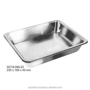 Bol, plateau réniforme, articles chirurgicaux, articles hospitaliers en acier inoxydable, grossistes, fournisseur en gros, marque OEM - Product Image 1