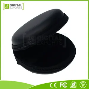 Digital Exports funda dura personalizada para auriculares, bolsa redonda para auriculares, funda para auriculares - Product Image 1