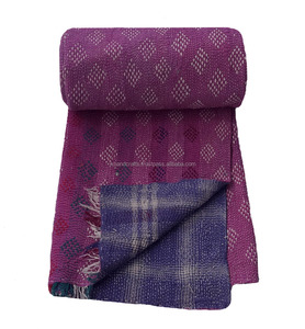 Colcha Kantha de algodón 100%, colcha Kantha Vintage al por mayor - Product Image 1