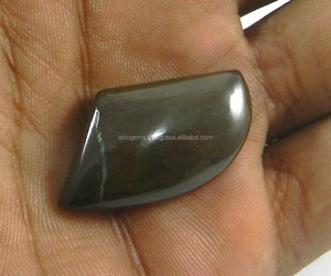 Opale bleue naturelle 5.31 gms, cabochon fantaisie, pierres précieuses 18x30mm, pour bijoux IG0545 - Product Image 3