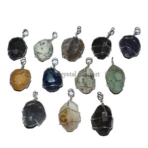 จี้อัญมณีแบบพันรอบ - Product Image 1