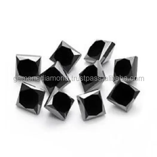 Top Quality Fancy Shape Black Moissanites In Pear, Oval, Cushion and Princess Cut Loose Moissanite Price Per Carat