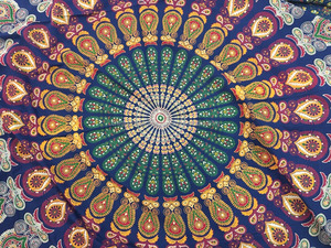 Lote al por Mayor de Tapetes de Yoga Estampados, Arte Mandala Redondo para Colgar en la Pared, Toalla de Playa, Mandala India Redonda, Mantel Hippie Boho - Product Image 6