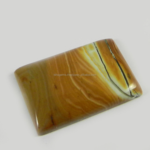 Jaspe Wagul Natural, Cabujón Rectangular de 26x17mm, Gema Suelta para Joyería - Product Image 1
