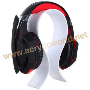 wholesale <b>acrylic</b> headphone <b>display</b> <b>stand</b>, customized headphone <b>display</b> phone accessories <b>display</b> shelf - Product Image 5