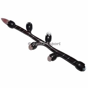 Baguette de guérison en bois pentagramme, accessoire indien de haute qualité, fait à la main, pour la thérapie - Product Image 6