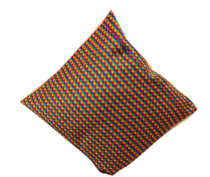 Indian 100% Silk Single Pillow <b>Cover</b> Knitted Ringle Embroidered Mandala <b>Cushion</b> Throw Square for Bedroom Home Use <b>Christmas</b> - Product Image 2