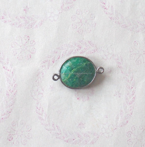 925ควอทซ์สโมคกี้อัญมณีธรรมชาติทำด้วยมือเครื่องประดับรูปไข่ขอบสำหรับเครื่องประดับสไตล์โบโฮ - Product Image 4