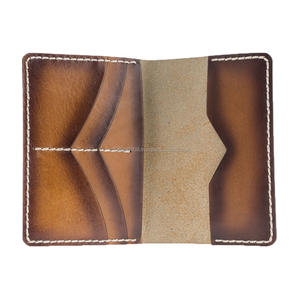 ที่ใส่หนังสือเดินทางหนังแท้สไตล์วินเทจสุดหรูสำหรับพกพาและจัดระเบียบเอกสารสำคัญอย่างปลอดภัย - Product Image 4