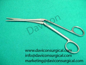 กรรไกรตัดจมูกทรงโค้งคุณภาพสูง |   กรรไกรศัลยกรรมพลาสติก - Product Image 2