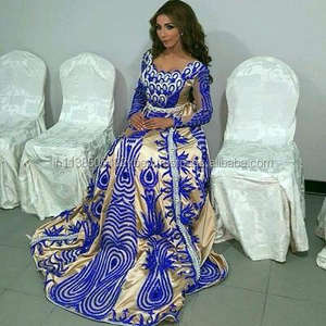 Kaftans de mariage marocains pour adultes, vêtements et accessoires musulmans traditionnels - Product Image 1