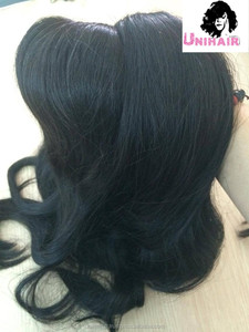 ผ้าผมหยักกัมพูชาดิบคุณภาพสูงสุดผู้ขายผมมนุษย์ดึงคู่ที่ยังไม่ได้มีการแปรรูป - Product Image 2