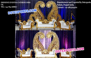 ปากีสถานแต่งงานเวทีแผงมุสลิมจัดงานแต่งงานแกะสลักฉากหลังที่ทันสมัยจัดงานแต่งงานโค้งแผงฉากหลัง - Product Image 6