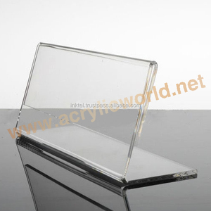 Soporte de plástico para tarjeta de menú, soporte de menú de bebidas, estante de señal de menú - Product Image 5