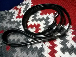 อานม้าหนังแท้สำหรับสุนัขหนังแท้โลกหนังแท้ด้ามจับบุนวมนุ่มพิเศษสีดำ/ น้ำตาล/แทน - Product Image 3