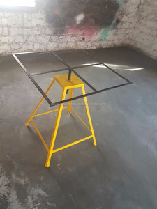 โต๊ะฐานเหล็กหน้าไม้กระถิน |   ห้องนั่งเล่นสไตล์ลอฟท์อุตสาหกรรม |   โรงแรมร้านอาหารสไตล์วินเทจย้อนยุคสีขาวแบบดิสเทรส - Product Image 4