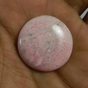 Rhodochrosite — Cabochon rond rose, 26mm, 6.10 gms, pierre précieuse pour bijoux, IG0576, haute qualité - Product Image 3