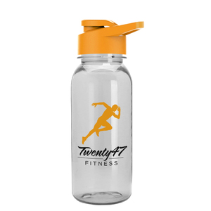 USA Made 18 oz Tritan Sports <b>Bottle</b> with Drink-Thru Lid - Dishwasher Safe and Comes with Your logo - Product Image 4
