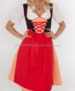 ชุดเดรส Dirndl Oktoberfest,ชุดเดรสเยอรมันขนาดเล็ก Dirndl แบบดั้งเดิมของเยอรมัน - Product Image 2