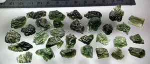 Duro de piedras preciosas Moldavite - Product Image 5