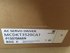 Originele Ac <span class=keywords><strong>Servo</strong></span> <span class=keywords><strong>Motor</strong></span> Driver MHMJ082G1U + MCDKT3520CA1 Ac <span class=keywords><strong>Servo</strong></span> <span class=keywords><strong>Motor</strong></span>/Drive Gloednieuwe Panason A5 Serie - Product Image 3
