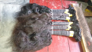 Extensiones de cabello humano a granel Virgen sin procesar de alta calidad Natural ondulado puro Remy marrón Natural negro India al por mayor - Product Image 6